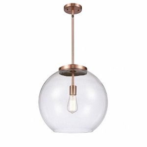 Athens - 1 Light Pendant In Industrial Style-16.38 Inches Tall and 15.75 Inches Wide - 1 of 1
