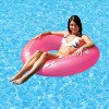 Poolmaster Frost Swimming Pool Float Tube - Neon Pink - 2 of 2