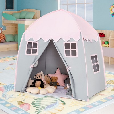Costway Kids Play Tent Girls Boys Princess Castle Portable Indoor Outdoor Playhouse