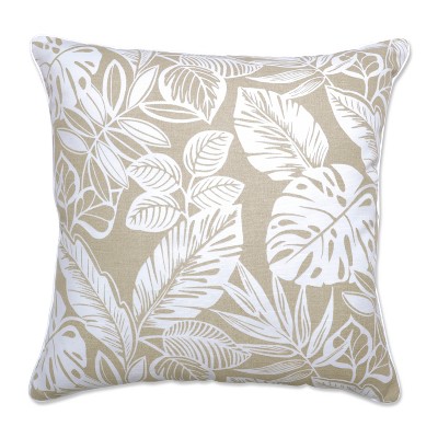 25" Delray Outdoor/Indoor Floor Pillow - Pillow Perfect