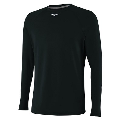Mizuno Thermoression Ls Yth Youth - Boys Size Small In Color Black (9090)