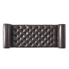 CAVINAS Storage Bench Storage Organizer Ottoman Padded Seat Cushion with Arms Wood Legs - 2 of 4