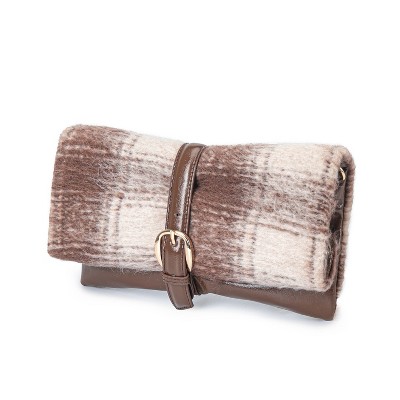 MKF Collection Koumei Faux Fur Clutch Bag by Mia K