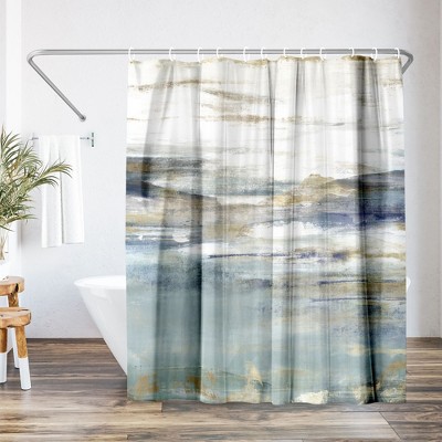 Americanflat 71" x 74" Shower Curtain, Upon a Clear II by PI Creative Art