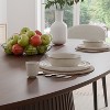 67"x33.5" Solid Wood Oval Dining Table with Stylish Tapered Base for 6 People - 4 of 4