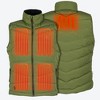 Mobile Warming Mens Crest Heated Natural Duck Down Puffer Vest - 2 of 4