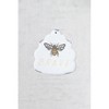 Storied Home Enameled Metal Wall Décor with Bee "Brave" - 3 of 3
