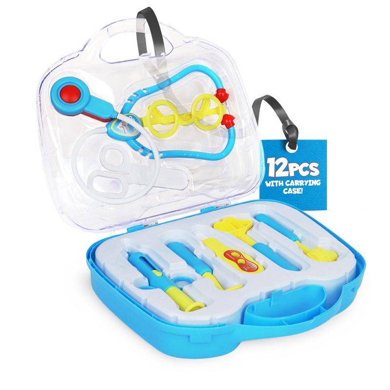 Playkidiz Doctor Play Set – 8-Pcs Toddler Doctor Kit Set., 1 of 3