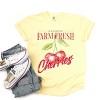 Simply Sage Market Farm Fresh Cherries Watercolor Garment Dyed Tee - 3 of 4