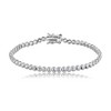 Guili 18K Gold Plated Bezel Set Bracelet with 3mm Clear Cubic Zirconia in Gold, Rose Gold, White, and Multicolored - Perfect for Modern Elegance - 2 of 4