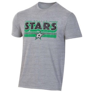 NHL Dallas Stars Men's Short Sleeve Tri-Blend T-Shirt - 1 of 3