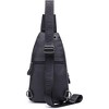 Paaaawaters Leather Sling Bag Crossbody Backpack for Men Women Outdoor Travel Work Shoulder 18cm(W) x8cm(D) x30cm - 2 of 4
