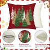 LISM 18x18 inches Christmas Pillowcases set of 2 - 4 of 4