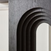 NicBex Simple Narrow Console Table with Unique Base Design,Marble/Wood Pattern Entrance Table for Hallway, Entrance - 2 of 4