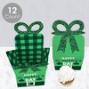 Big Dot of Happiness St. Patrick's Day - Square Favor Gift Boxes - Saint Paddy's Day Party Bow Boxes - Set of 12 - image 3 of 4