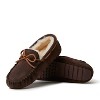 Fireside By Dearfoams Men's Victor Genuine Shearling Moccasin Slipper - 3 of 4