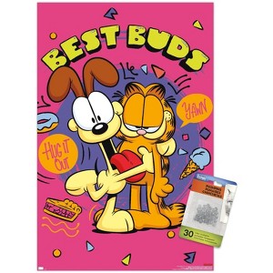 Trends International Garfield - Best Buds Unframed Wall Poster Prints - 1 of 4