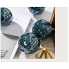 Whole Housewares 3'' Decorative Balls for Centerpiece Bowls - Black - Set of 5 - 2 of 4