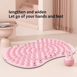 UBSSO Ergonomic Silicone Foot Massage Mat, Foot Yoga Board Pad with Acupoint Relax - Anti-Skid, Durable Toe Pressing Plate, Foot Care,Pink - 1 of 4
