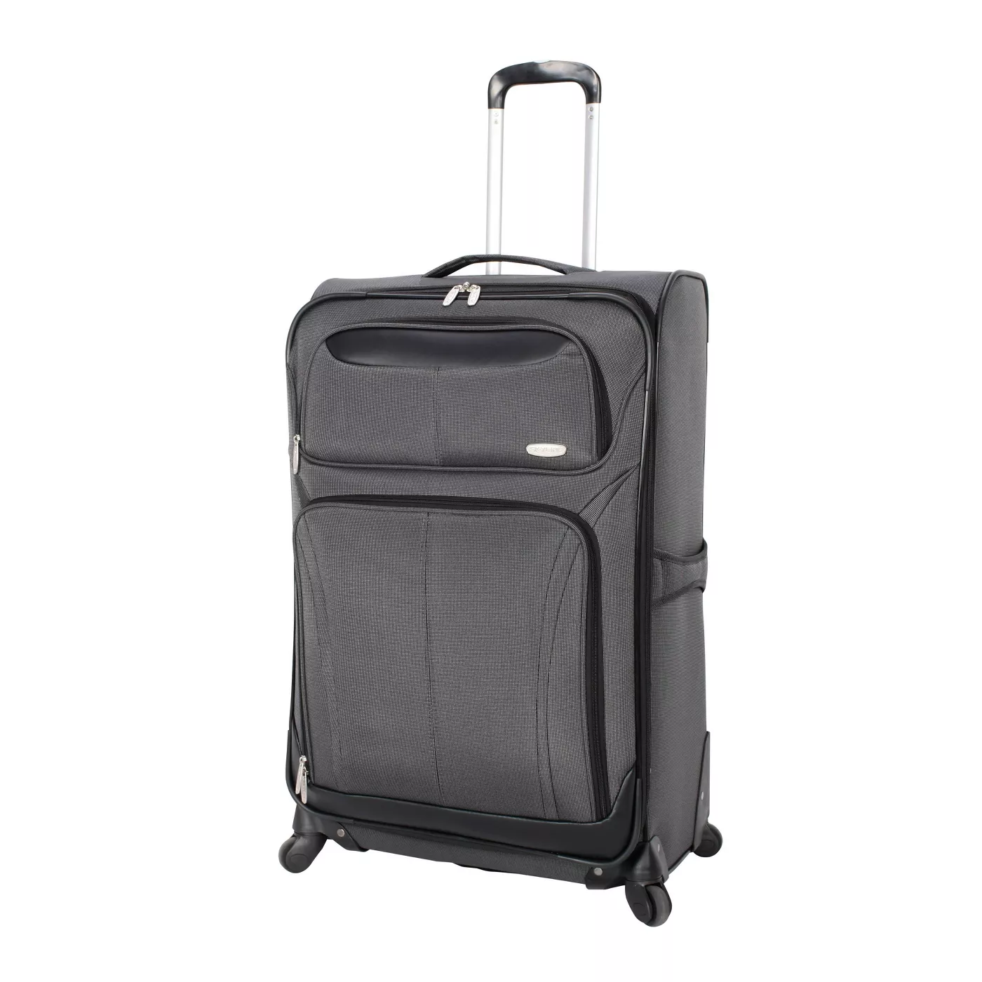 Skyline 21" Spinner Carry On Suitcase - Gray - image 2 of 9