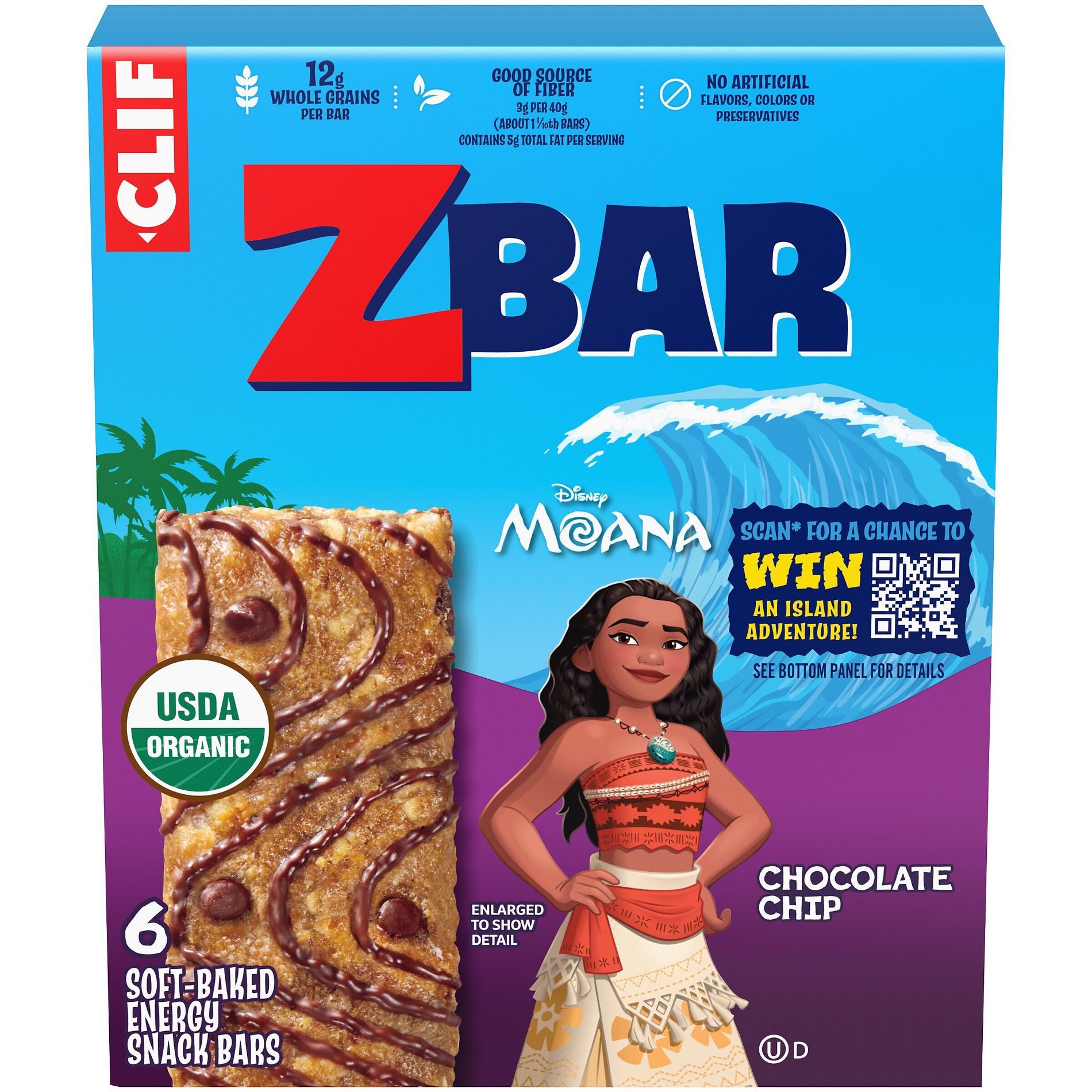 CLIF Kid ZBAR Chocolate Chip Snack Bars