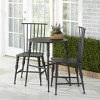 The Lakeside Collection Metal Vintage Chair - Farmhouse Spindle Leg Dining Windsor Chair - 3 of 4