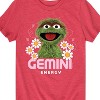 Boys' - Sesame Street - Oscar Gemini Energy Short Sleeve Graphic T-Shirt - 2 of 4