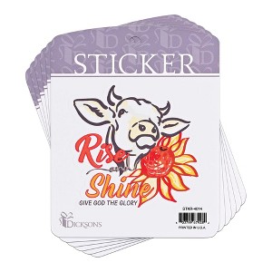 Dicksons Adhesive Sticker Decal for Journaling, Scrapbooking, and Accessory Personalization 3.75 x 4.75 Vinyl Find Joy in Small Moments - PACK of 6 - 1 of 1