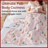 Christmas Fleece Throw Blanket – Soft Flannel, Lightweight, Cozy Warm Blanket for Couch, Bed & Chair - CGK Linens - 4 of 4