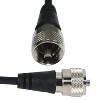 Tram® 5-Inch Tri-Magnet CB Antenna Mount with Rubber Boots and 18-Foot RG58A/U Coaxial Cable in Silver - image 2 of 4