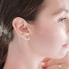 Mini Horseshoe Studs in Gold, Rose Gold, Silver - Honeycat - 2 of 4