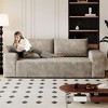 NicBex Modern 2/3-Seat Loveseat Sofa Couch for Living Room,Bedroom,Comfy Upholstered Lounge Futon Couch with Deep Cushions - 2 of 4