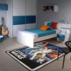 4"x6" Star Wars Classic Movie Cover Youth Digital Printed Kids' Area Rug: Cute Accent for All Ages, Polyester, Blue - 4 of 4