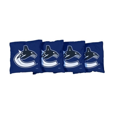 NHL Vancouver Canucks Corn-Filled Cornhole Bags Blue - 4pk