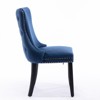 NicBex Retro Wingback Dining Chairs Set of 2, Upholstered with Backstitching Nailhead Trim & Solid Wood Legs, Comfy Kitchen Side Chairs - 3 of 4