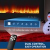 Garvee 40/50/60/72 Inch Wall Mounted Electric Fireplace - 1500W/750W Heater - 4 of 4
