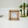 VIP Wood 9 in. Brown 4x4 Photo Frame - 3 of 4