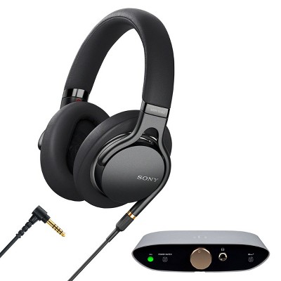 Sony MDR1AM2B Wired High-Resolution Audio Over-Ear Headphone with iFi Audio  ZEN Air DAC Hi-res Desktop USB DAC and Headphone Amp