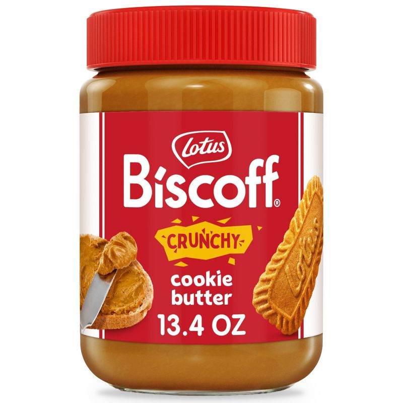 Biscoff Crunchy Cookie Butter Spread - 13.4oz, 1 of 6