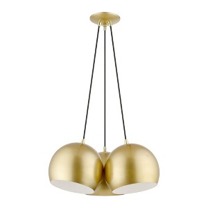 Livex Lighting Piedmont 3 - Light Pendant in  Soft Gold - 1 of 1