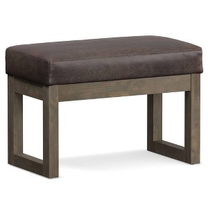 Small Madison Footstool Ottoman Bench - WyndenHall - 1 of 4