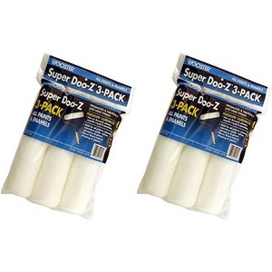 Wooster Genuine 9" Super Doo-Z 3/8" Nap 3-Pack Roller Cover - R725-9-2PK - 1 of 3
