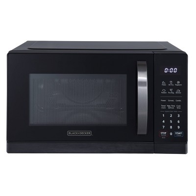 Black Decker 0.8 Cu Ft Multi Function Microwave Black