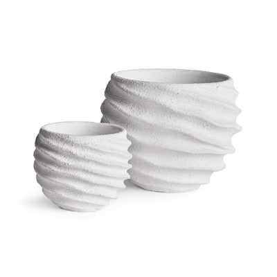Plum & Post Echols Flowerpot Planters Set of 2