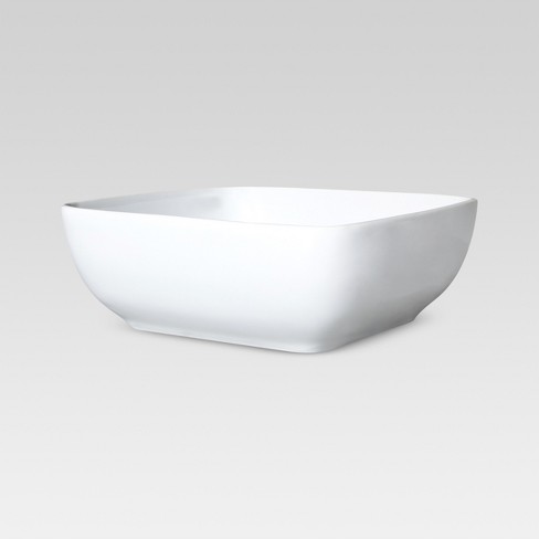 Square Serving Bowl 50oz Porcelain - Threshold™