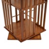 YIYIBYUS 5-Tier Rotating Bookshelf, Floor Standing Book Storage Display Rack - 4 of 4