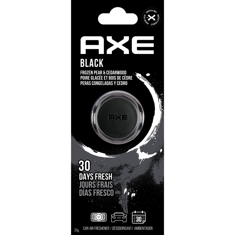 Photos - Air Freshener AXE Mini Vent Clip Black 