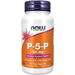 P-5-P 50 mg by Now Foods  -  90 VegCap - 1 of 3