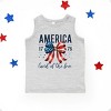 The Juniper Shop Coquette America Land Of The Free Toddler Tank - 2 of 4