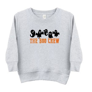 The Juniper Shop The Boo Crew Glitter Youth Ultra-Soft Graphic Sweatshirt - 1 of 3